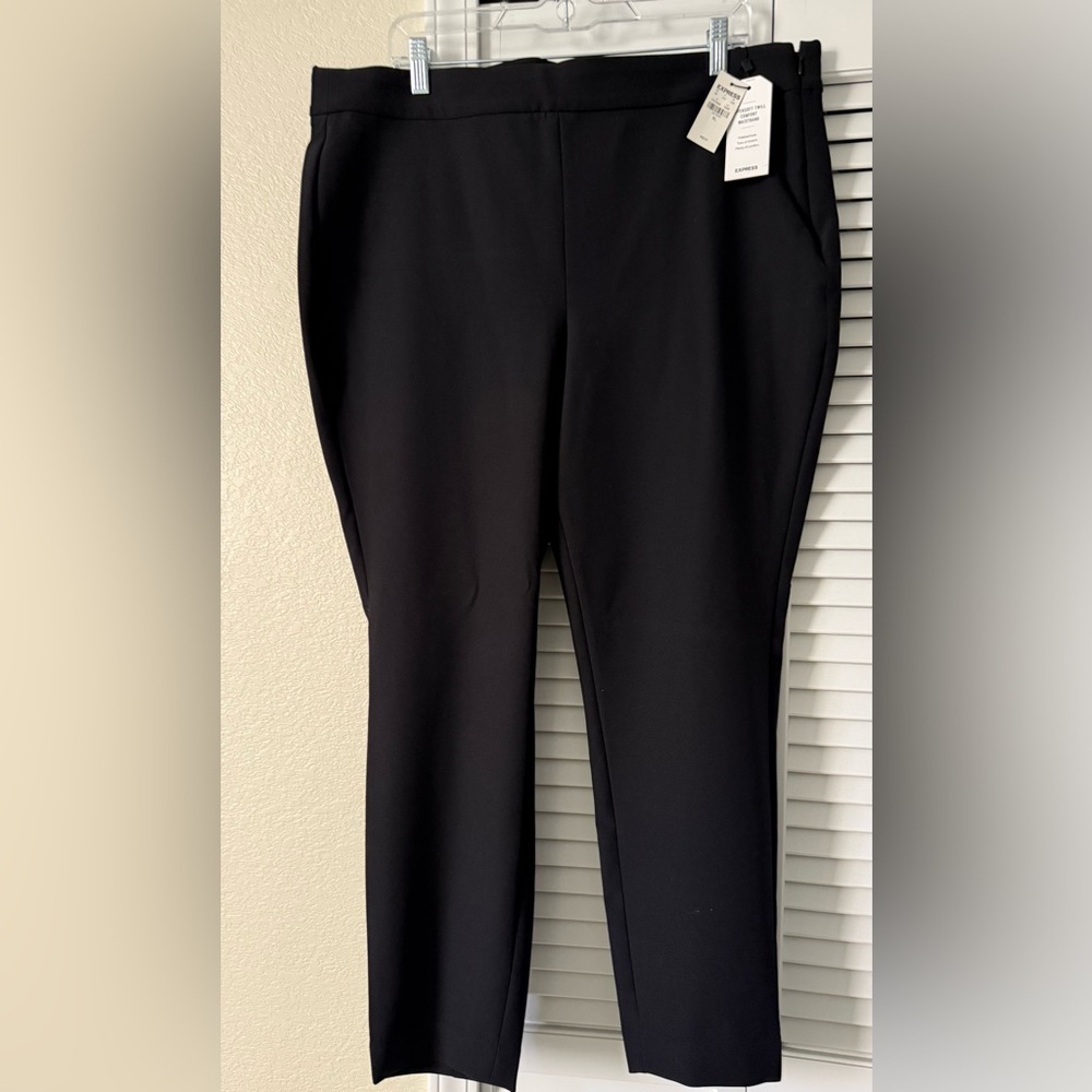 Express Black Supersoft Twill Pants - XL